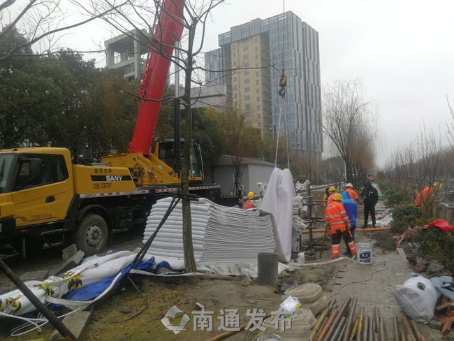 海门首次采用非开挖方法修复地下排水管道