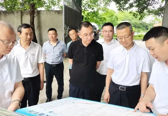 南充市人大常委会调研市政排水管网雨污分流改造工作