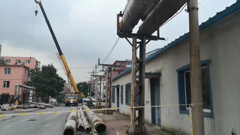 沈阳今年最大供热管网落地改造工程启动