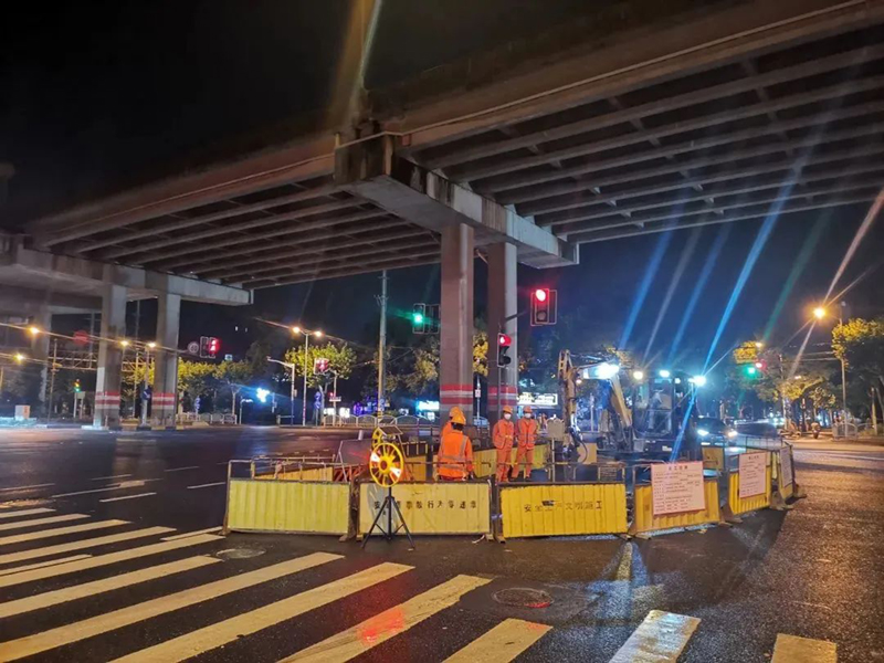 解除管网隐患，造福周边百姓｜友谊路管道修复项目第一阶段完成