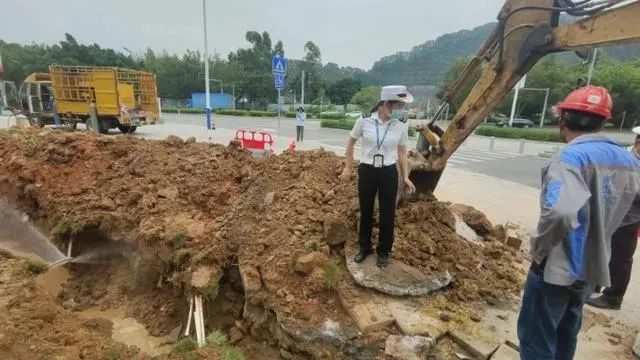 燃气管道周边违规施工？南沙区集体约谈6家施工单位