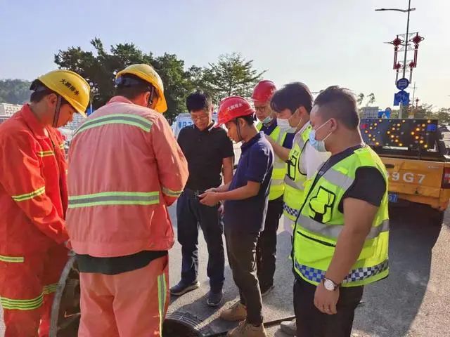 守护市民脚下的安全！深圳市交通运输局大鹏管理局积极开展道路地面坍塌隐患排查整治