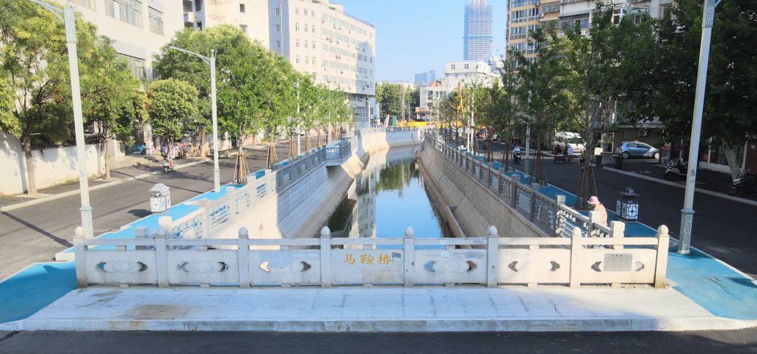 这段新奎河，即将河畅景美