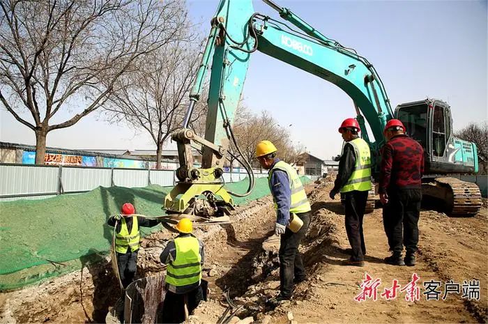 甘肃凉州区对雨污水合流管道进行改建，让城市“呼吸”更通畅