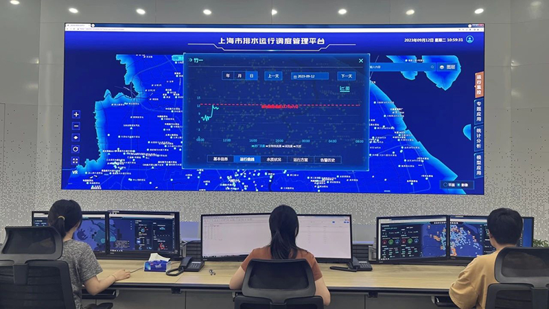 什么是“上海市排水运行调度管理平台”