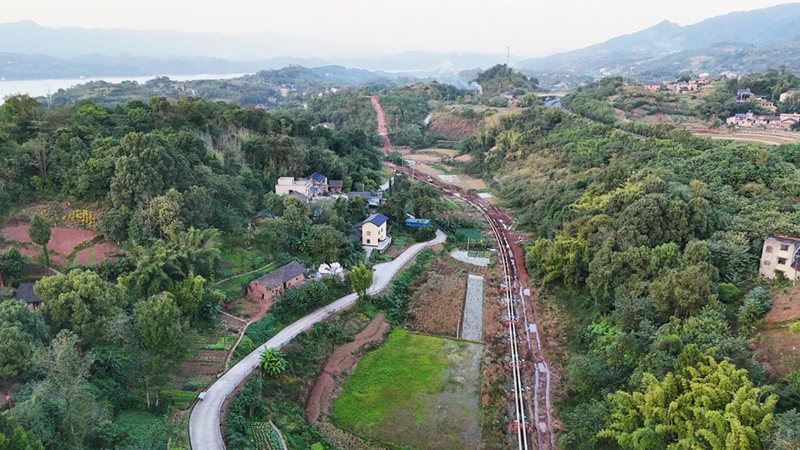 穿越长江！南川至两江新区天然气管道工程长江定向钻施工工程顺利完成管道回拖