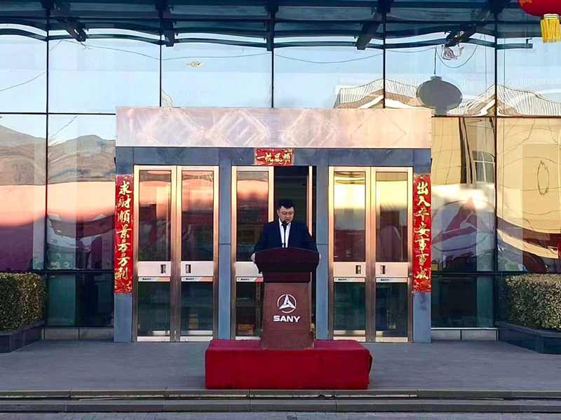 开门红！三一智造火爆发车，开启龙年全新征程
