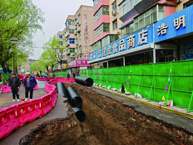 朝阳持续推进建成区排水系统改造
