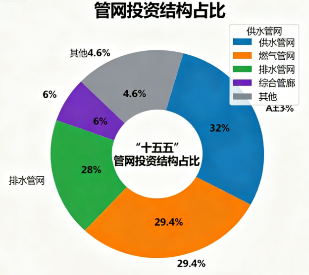 5 万亿风口来了！“十五五” 管网升级，三大赛道迎来确定性增长