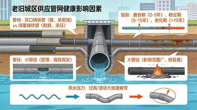 北京：今年将实施100公里老旧供水管网改造