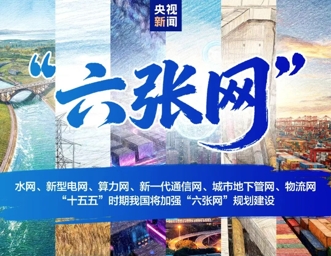 纳入国家顶层部署的“六张网”是什么？一图梳理