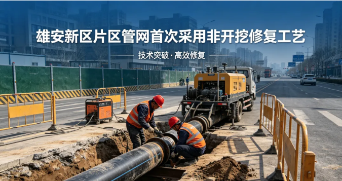 【你不知道的非开挖】地下管网修复遍地开花，但，多地确迎来首次应用！